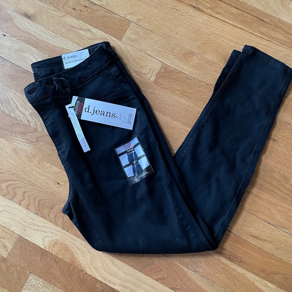 NWT muffin cover D.Jeans stretch black